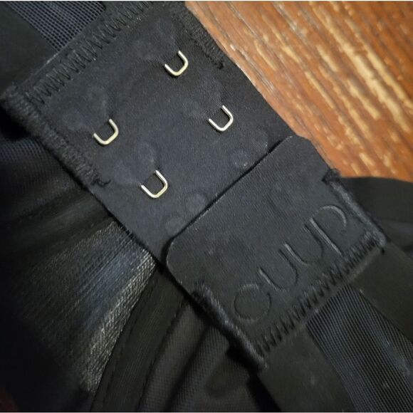 CUUP Balconette Black Mesh Bra, NEW W/O TAG Various Sizes - Picture 6 of 6